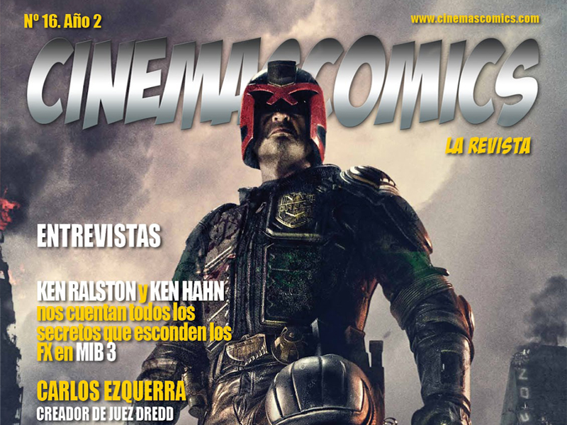 Edición, maquetación y difusión de la revista on-line Cinemascomics.com.